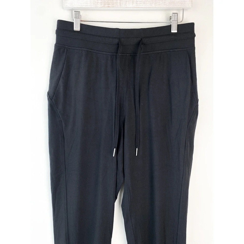 Lululemon Ready to Rulu High Rise Jogger Pants 8 Black Soft Loungewear Sporty - Picture 4 of 16